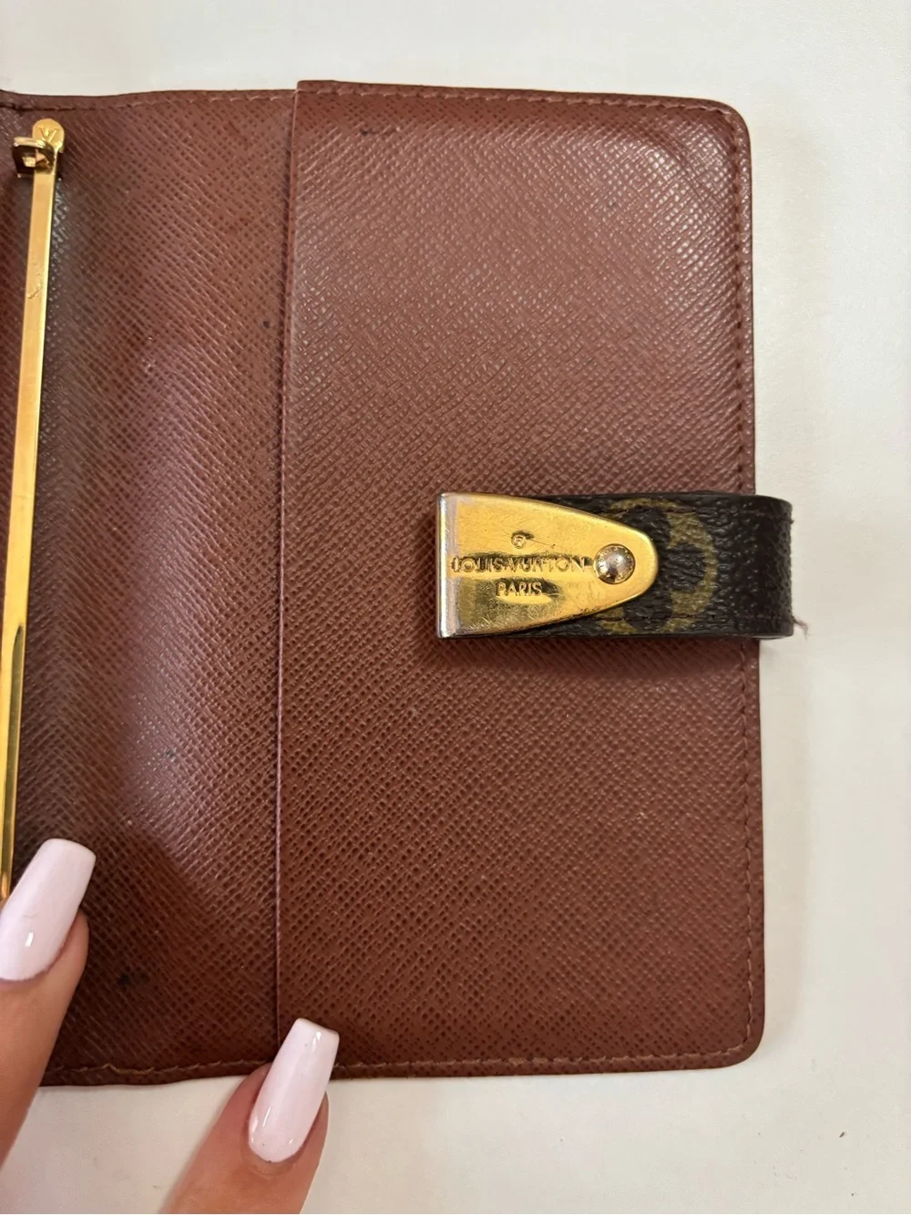 Louis Vuitton Agenda Partenaire Cover Monogram Canvas Brown